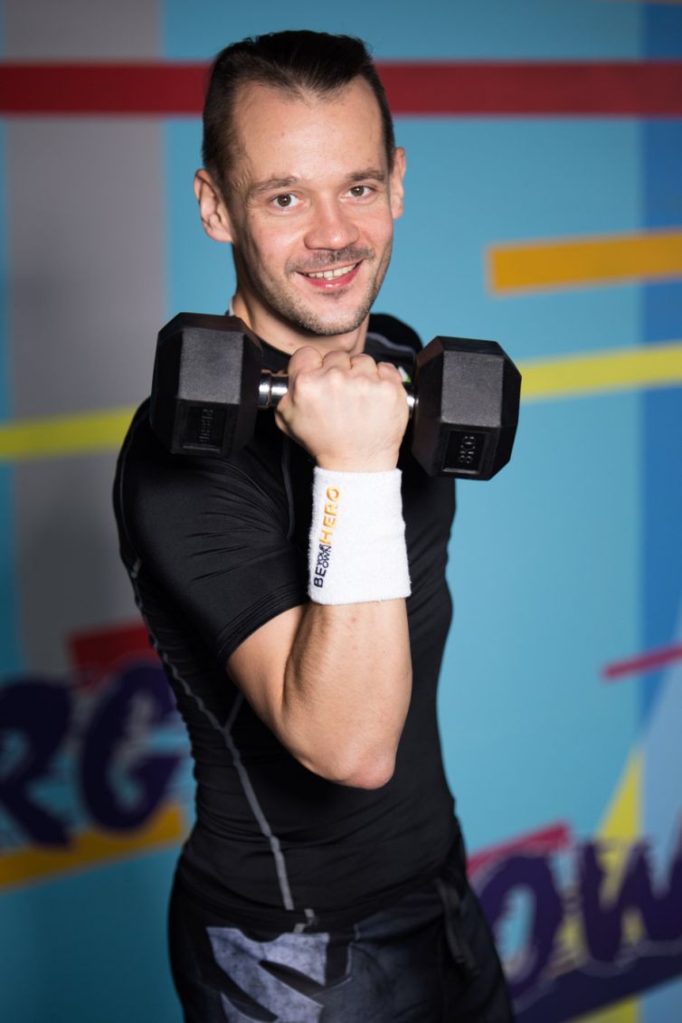 sesja zdjęciowa trenera personalnego