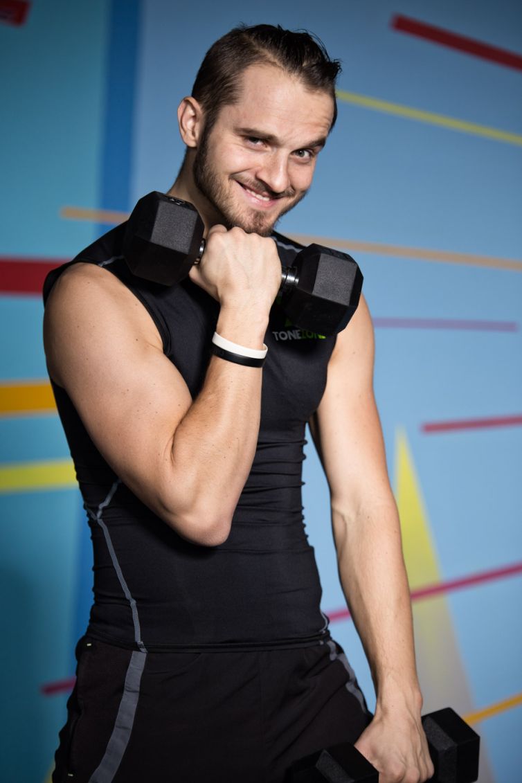 sesja zdjęciowa trenera personalnego