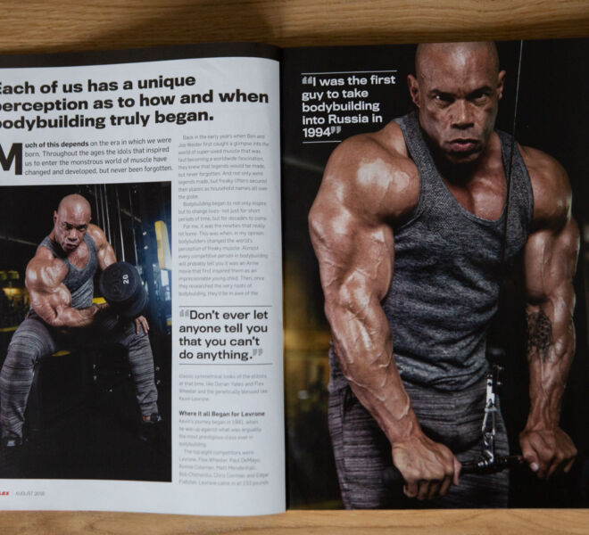 Kevin Levrone sesja zdjęciowa