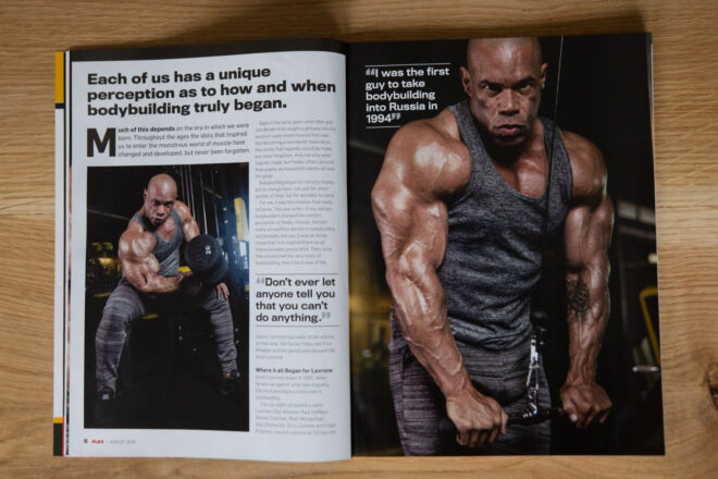 Kevin Levrone sesja zdjęciowa