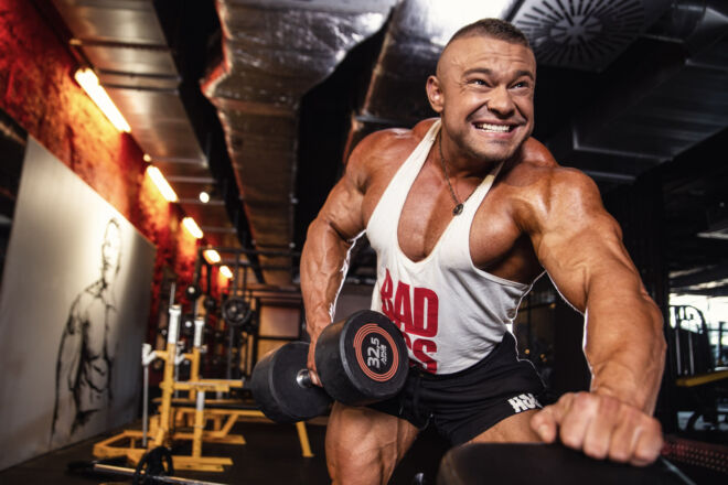 Daniel Poniedziałek trening