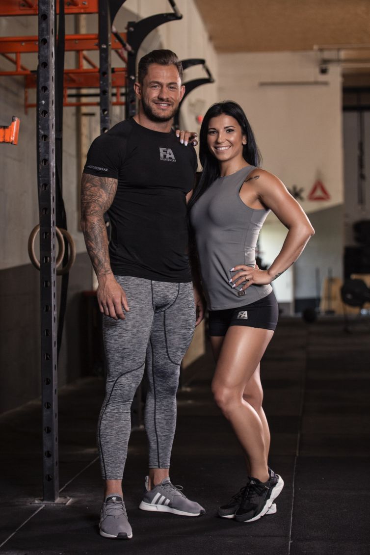 Sesja Pary na siłowni